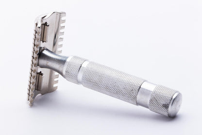 1940's Grand Shave King Self Lubricating Double Edge Safety Razor | Original Condition