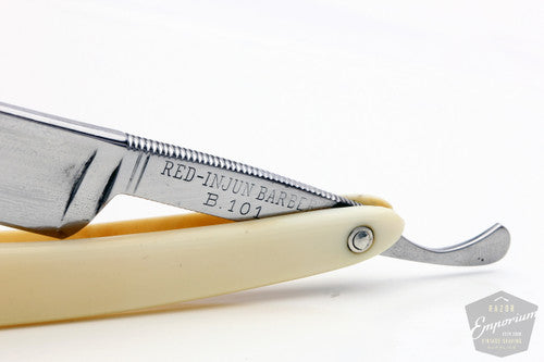5/8" H. Boker & Co. Red-Injun Barber B.101 Straight Razor || Germany