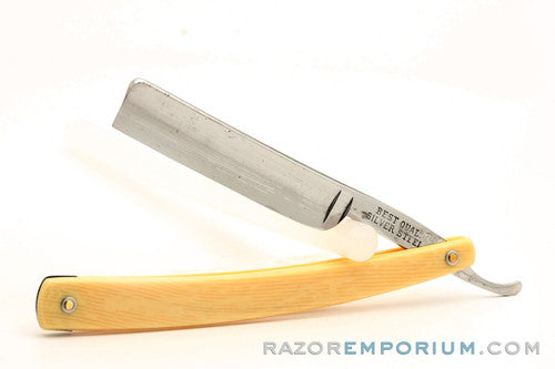5/8" Best Quality Silver Steel Kansas City Cutlery Co. Straight Razor | Germany
