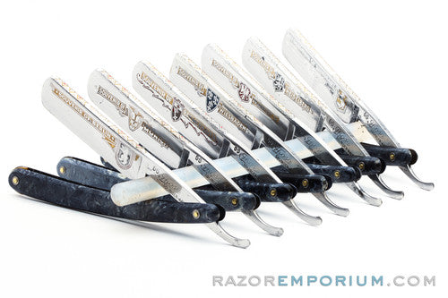 5/8" Fhoso #66 Complete 7 Day Hollow Grind Straight Razor Set | Solingen Wald Germany