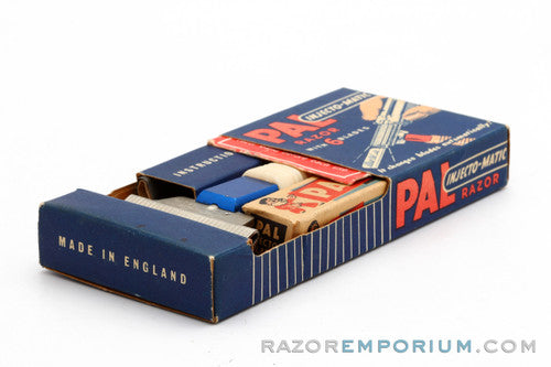 1960's PAL Injecto-Matic Injector Razor Set NOS