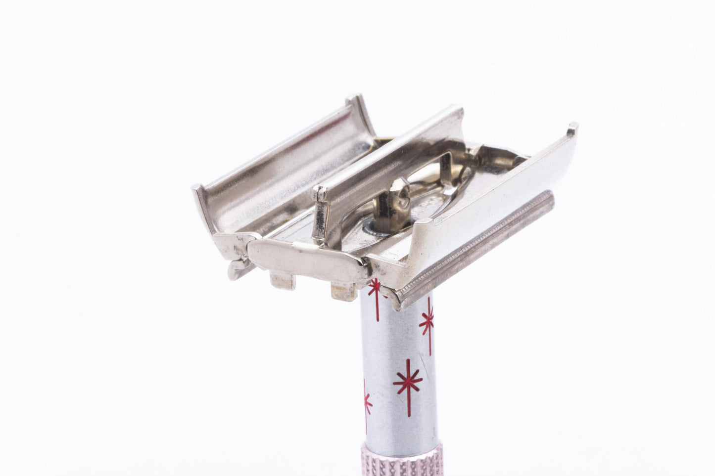 1966 L1 Gillette Pink Star Lady Gillette DE Safety Razor | Original Condition