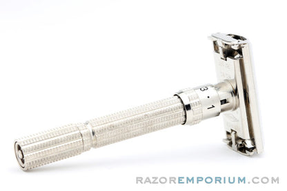 1965 Gillette K1 Slim Adjustable Double Edge Safety Razor