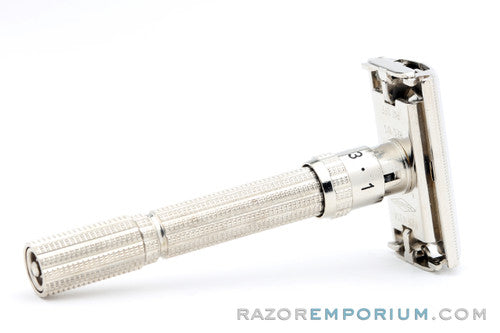 1965 Gillette K1 Slim Adjustable Double Edge Safety Razor
