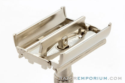 1963 Gillette Flair Tip Super Speed Safety Razor Rhodium Revamp I4