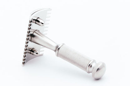 1920's Gillette Milady Decollete DE Safety Razor  Rhodium Revamp