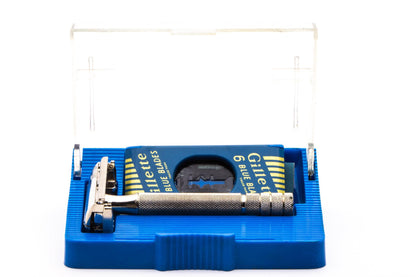 1954 Z4 Gillette Super Speed Double Edge Safety Razor Set | Original Condition
