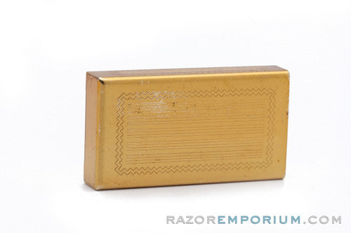 1930s Gillette Blade Bank Original Gold