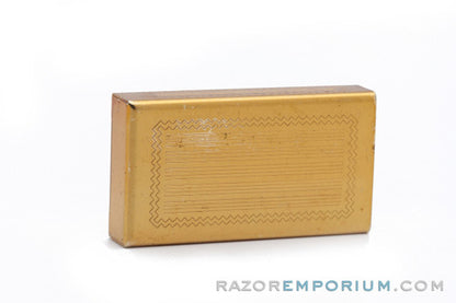 1930s Gillette Blade Bank Original Gold