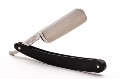 6/8" J.A Henckles Friodur Inox Stainless Steel Straight Razor | Horn Scales
