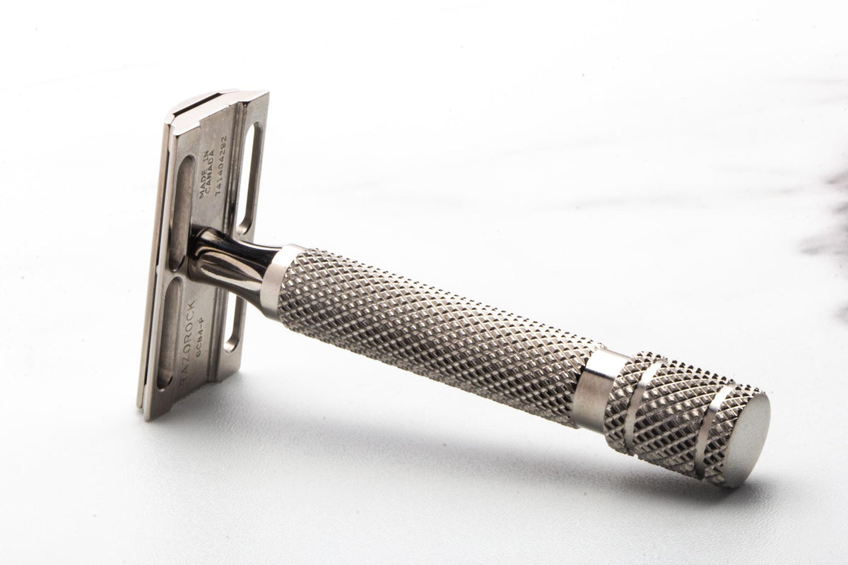 Bulldog Razor Handle RazoRock Game Changer .84-P Double-Edge Razor With Bulldog Handle ...