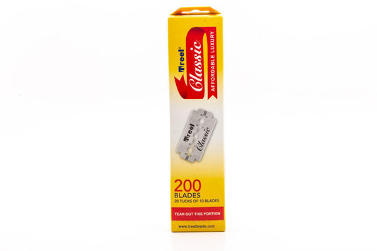 Treet Classic Steel Double Edge (DE) Razor Blades