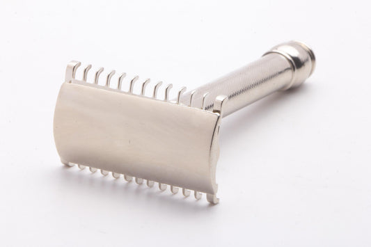 1930s Gillette Goodwill Double Edge Safety Razor | Factory Nickel Revamp
