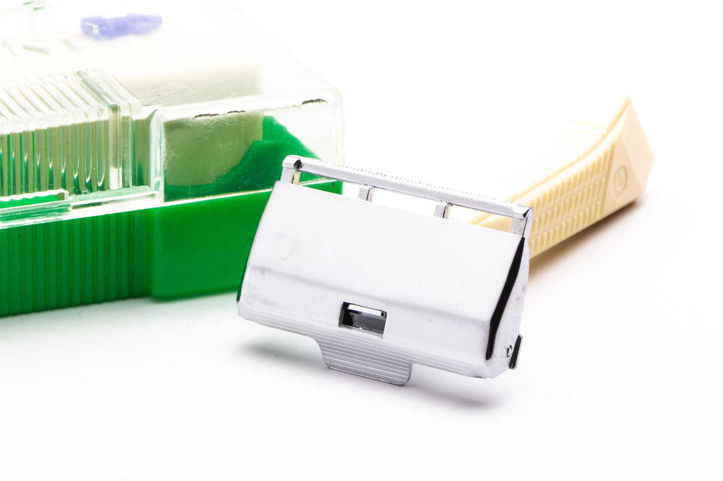 1940s Gem G-Bar Single Edge Razor With Original Case & Blade Bank | Original Condition