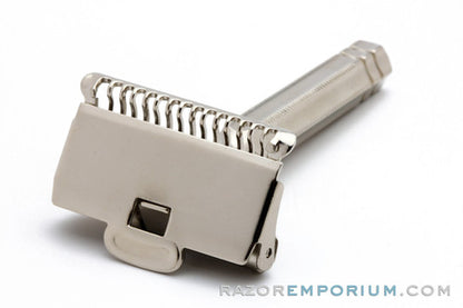1930s Gem Single Edge Safety Razor | Factory Nickel Revamp