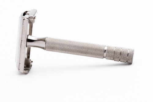 1953 Gillette Super Speed Double Edge Safety Razor in Blue Case Y3