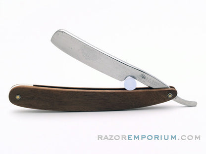 11/16" Hill & Son Haymarket Straight Razor w/ Black Walnut Scales | Germany