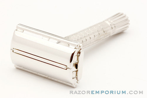 1965 Gillette K1 Flare Tip Super Speed Safety Razor Factory | Nickel Revamp