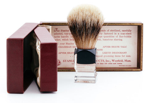 New Old Stock Stanley Home Pure Badger Brush