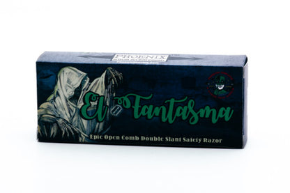 Phoenix Artisan Acc. El Fantasma Open Comb Double Slant Razor