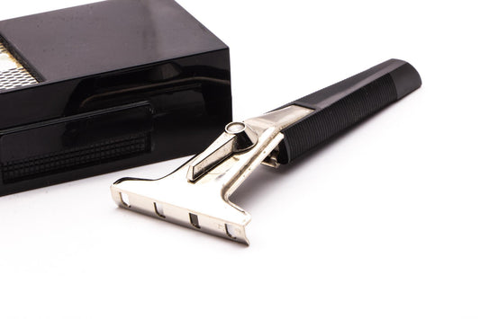 1968 N3 Gillette Techmatic Razor with Case | Original Condition