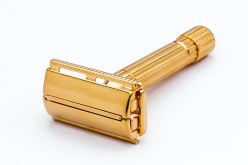 1956 Gillette President DE Safety Razor 24K Gold Revamp