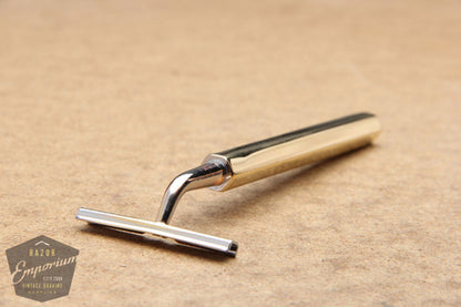 Gold Long Handle Collectible Cartridge Razor