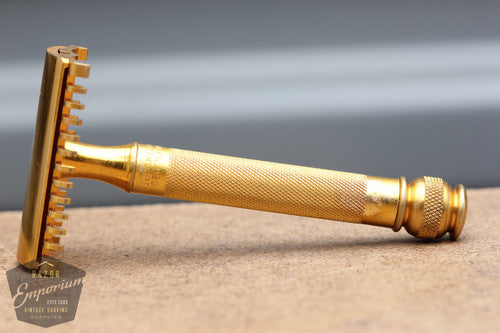 Gillette 1930's Ball End Long Comb "NEW" DE Safety Razor