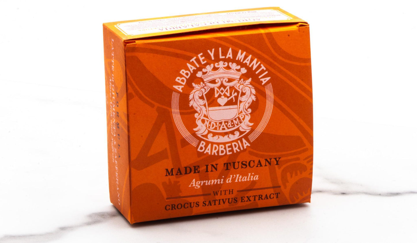 Abbate Y La Mantia | Agrumi di Calabria - Bergamotto Di Calabria Hard Shaving Soap, 80g