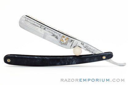5/8" Fhoso #66 Complete 7 Day Hollow Grind Straight Razor Set | Solingen Wald Germany