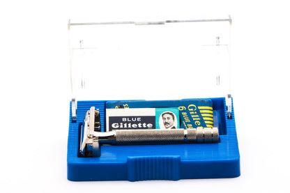 1953 Y4 Gillette Super Speed Double Edge Safety Razor Set | Original Condition