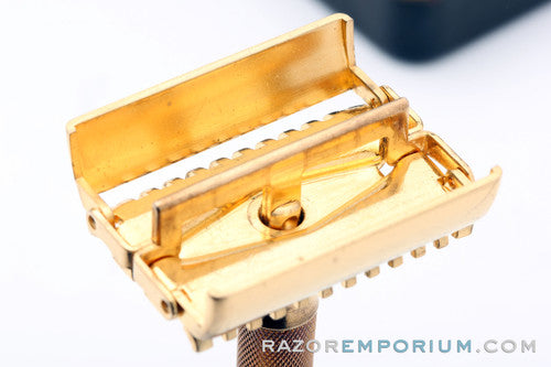 1937 Gillette Sheraton TTO Safety Razor Set Mint