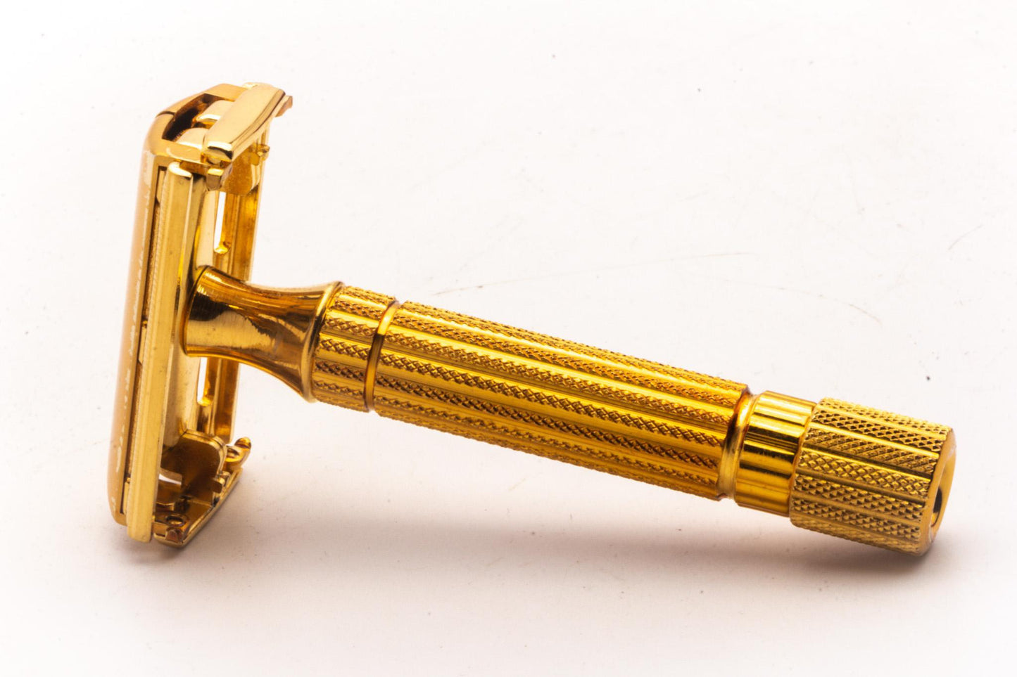 1940's Gillette Gold Aristocrat Double Edge Safety Razor Set | Original Condition