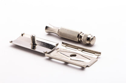 1965 K4 Gillette Ball End Travel Double Edge Safety Razor Set | Original Condition