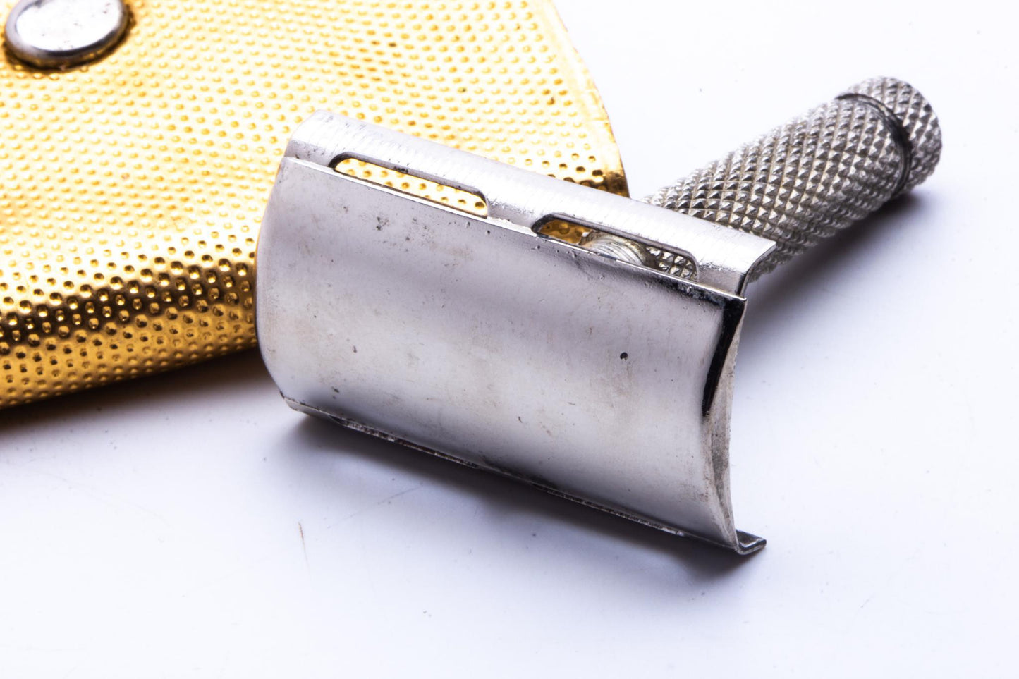 German Three Piece Double Edge Travel Safety Razor | Original Condition