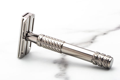 Aylsworth Razors | The APEX-Ti Polished Plus Double Edge Safety Razor