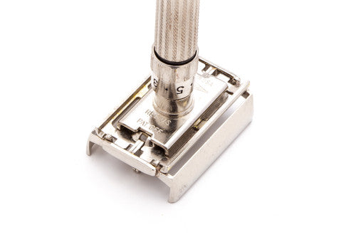 1960 F1 Gillette Fatboy Adjustable Double Edge Safety Razor | Original Condition