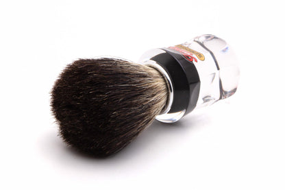 Semogue | 740 Pure Black Badger Brush With Acrylic Handle