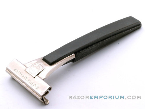 Handle Injector Razor Revere 1980's Schick Eversharp Single Edge Injector Razor w/ Black Handle ...