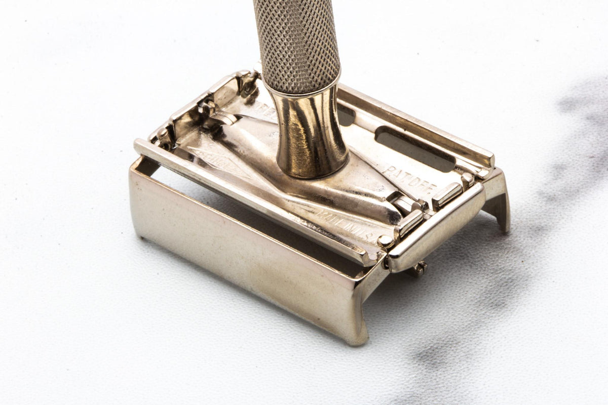 1940's Gillette Super Speed Safety Razor Set with Blade Dispenser  | Original Condition