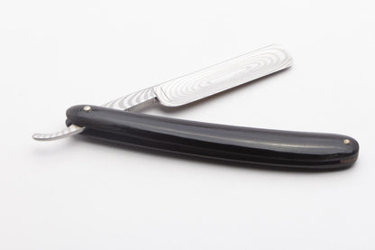 DOVO | 5/8 En Vogue Inox Micarta Black Straight Razor