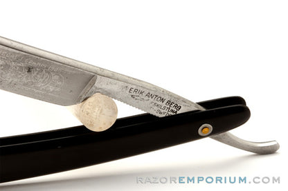 9/16'' Erik Anton Berg Straight Razor w/ Original Scales | Eskilstuna, Sweden