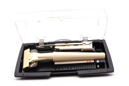 1950's Eversharp Schick Injector Safety Razor Set with Instructions | Original Condition