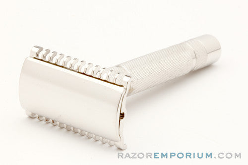 1930s Gillette NEW Short Comb DE Safety Razor | Nickel Revamp