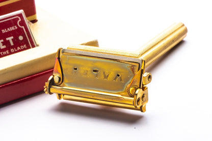 1930's Valet Auto Strop Razor Set w/ Original Cardboard Box | New Old Stock