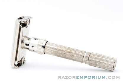 1965 Gillette Slim Adjustable TTO DE Safety Razor K2