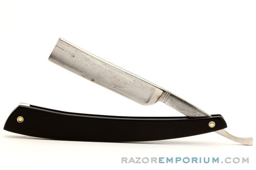 5/8" Union Razor Works, New York USA Square Point Straight Razor
