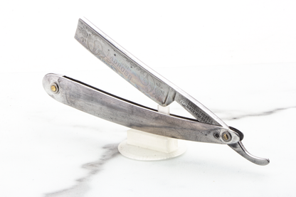 5/8" Vintage Restored Antoni Tadross 2874 Straight Razor With Metal Scales
