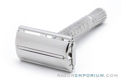 1964 Gillette Flair Tip Super Speed Safety Razor J1 Factory Nickel