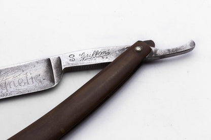 5/8" Griffon XX 60 CarboMagnetic German Straight Razor